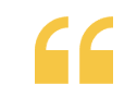Yellow quotation marks on a white background.